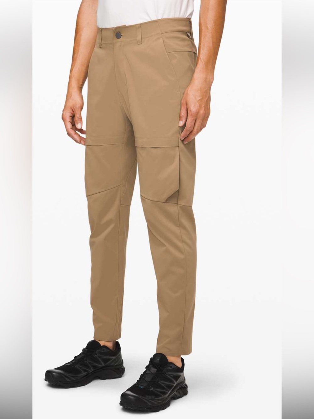 Lululemon Men’s Cargo Pants Size 34 Khaki Tan Utility 29” Inseam